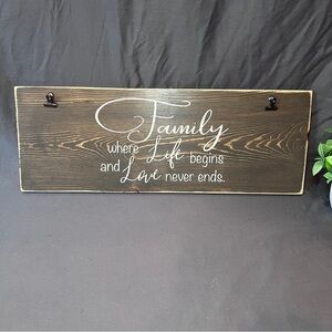 Rustic Wood Wall Hanging